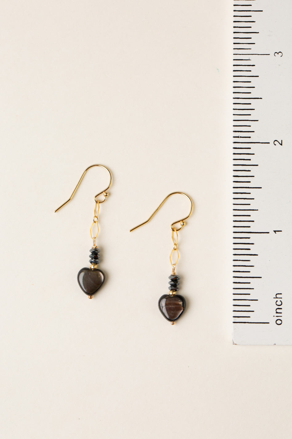 Alchemy Black Lip Shell Simple Earrings