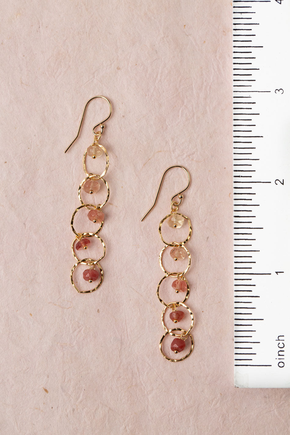 Divinity Faceted Andesine Dangle Earrings