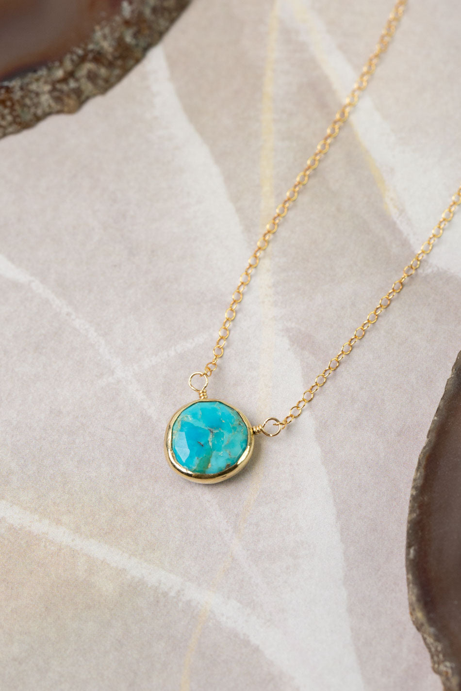 Favorites 16-18" Turquoise Simple Necklace