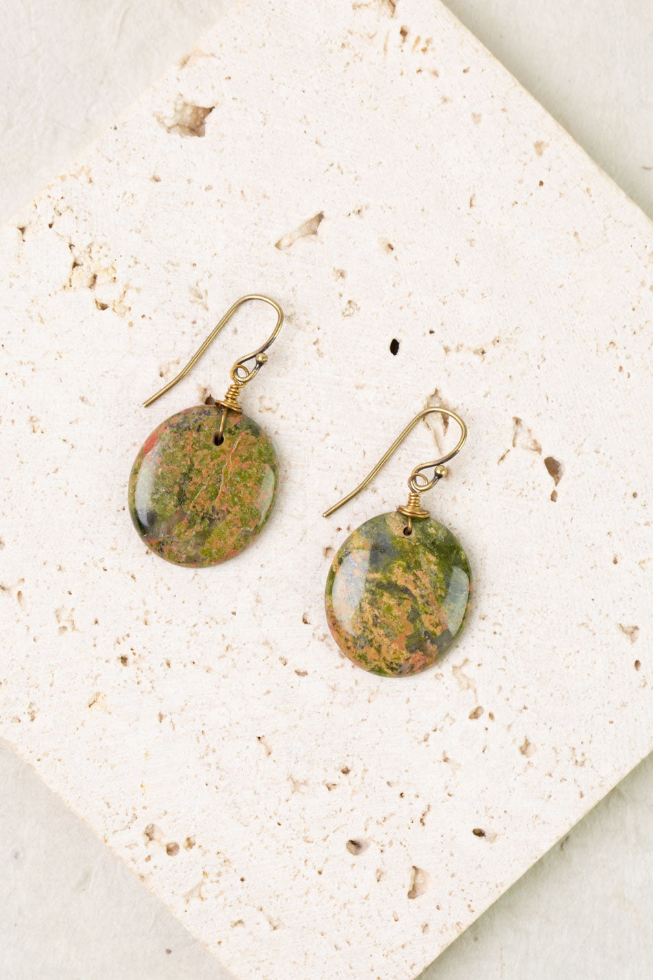 Dominion Unikite Mixed Metal Earrings