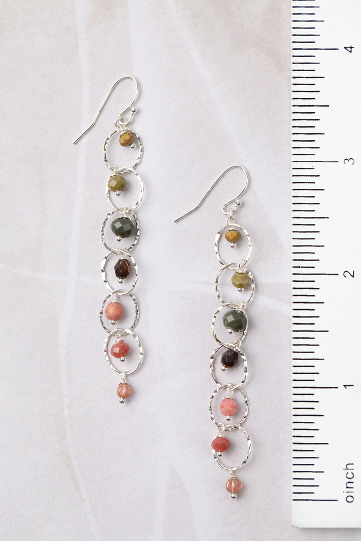 Promise Czech Glass, Crystal Dangle Earrings