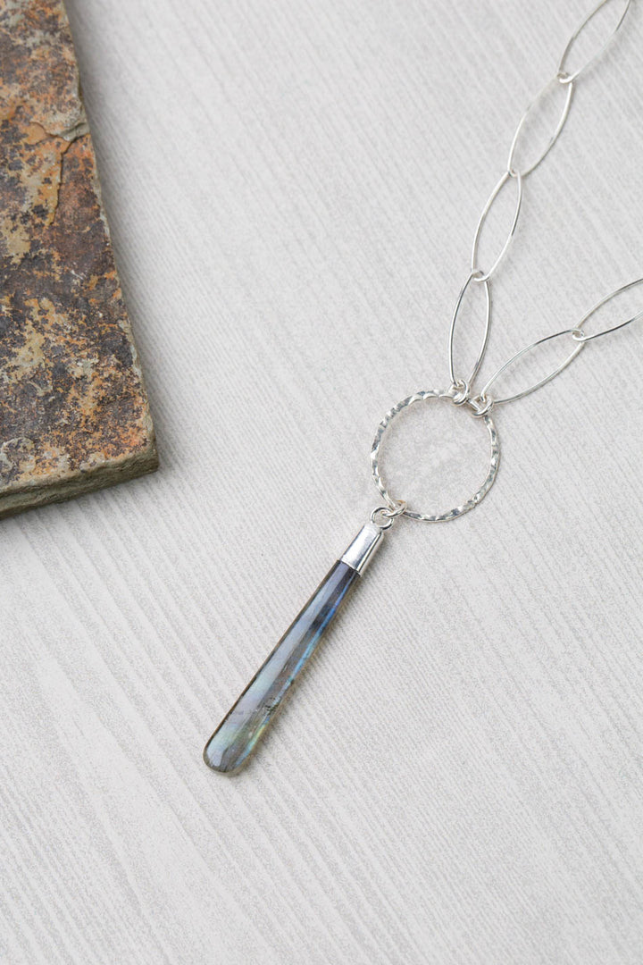 Resilience 26-28" Labradorite Simple Necklace