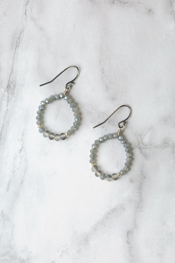 Reflections Crystal Hoop Earrings