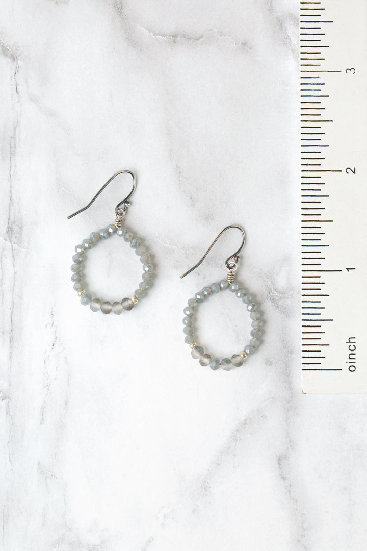 Reflections Crystal Hoop Earrings