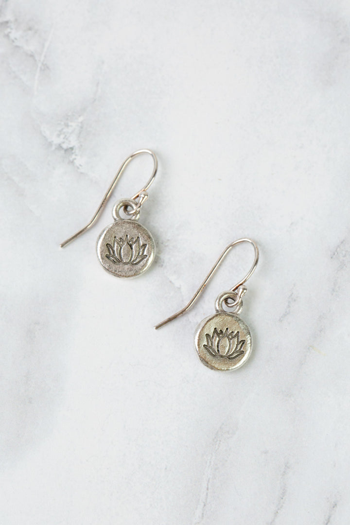 Reflections Lotus Simple Earrings
