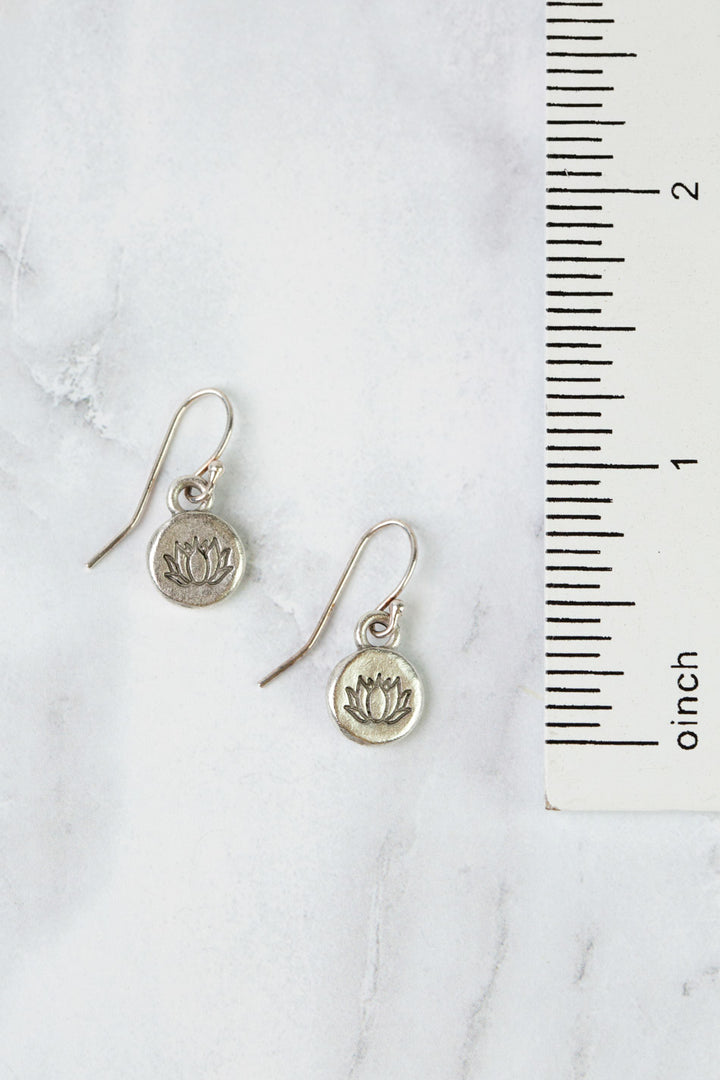 Reflections Lotus Simple Earrings