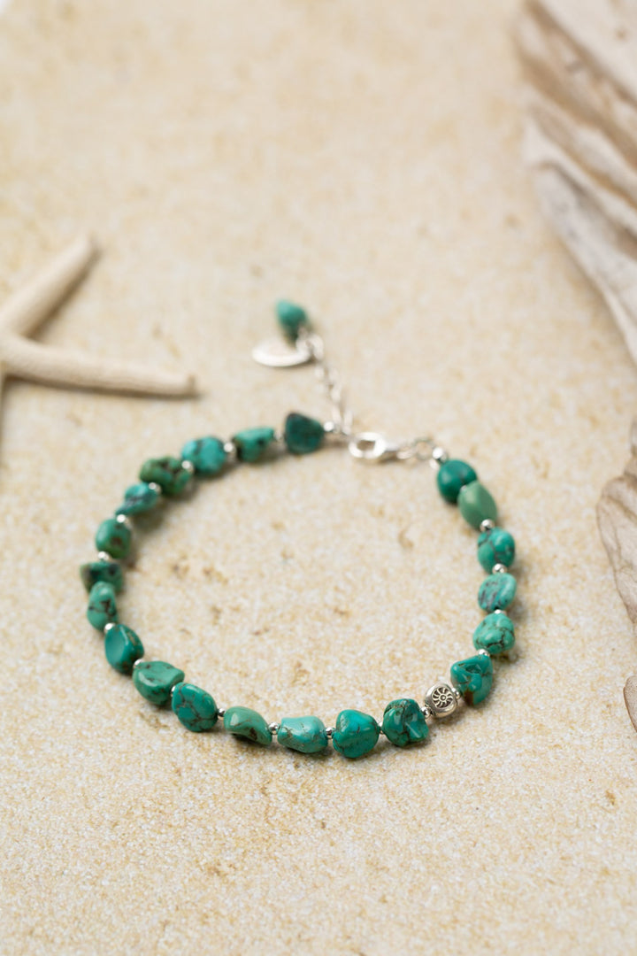 Unity 7.5-8.5" Turquoise Simple Bracelet