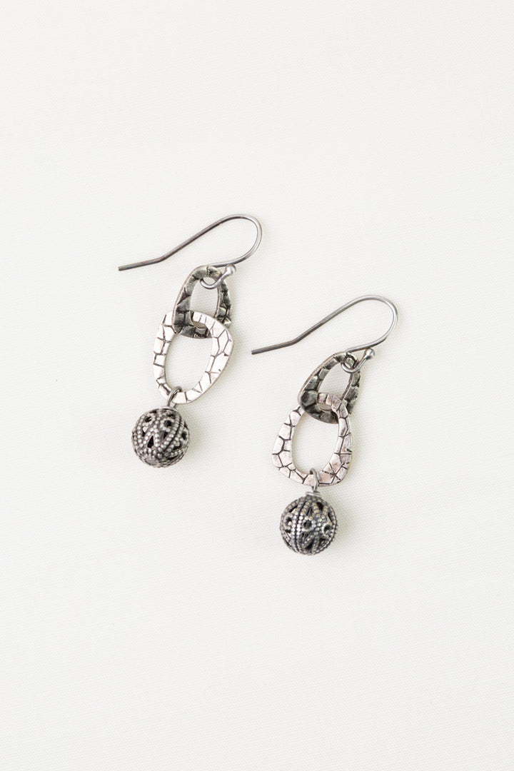 Windsor Castle Filigree Dangle Earrings
