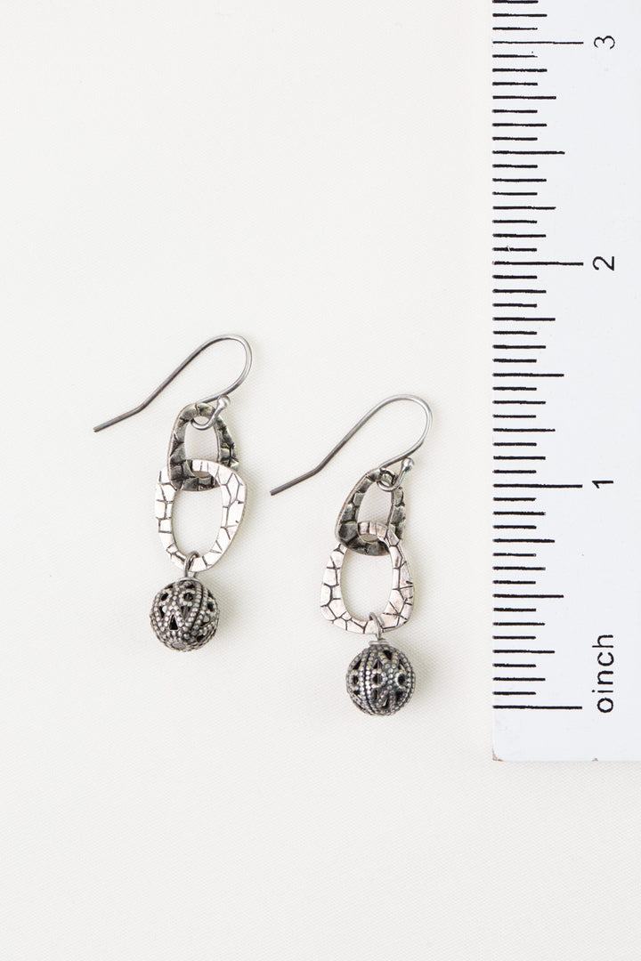 Windsor Castle Filigree Dangle Earrings