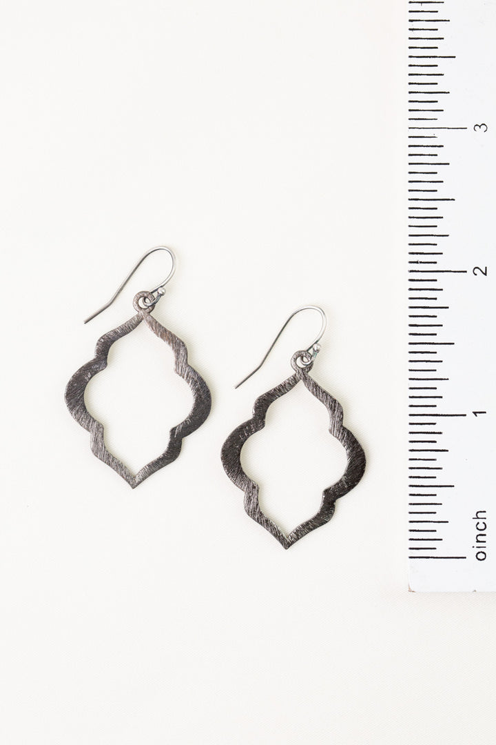 Windsor Castle Quatrefoil Earrings