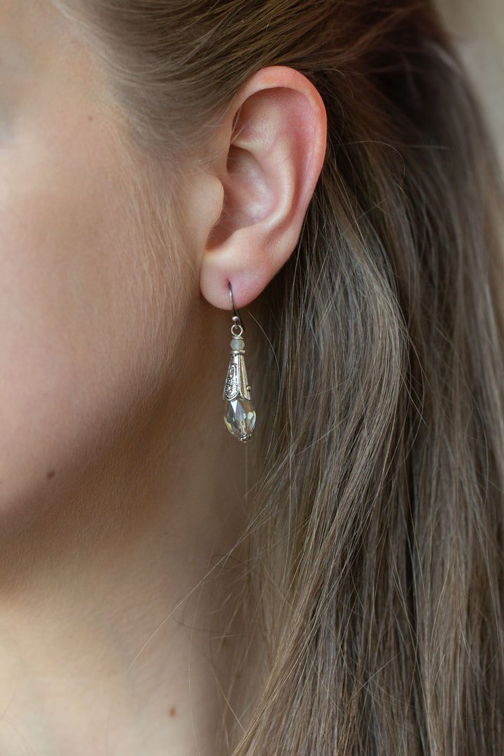 Windsor Castle Crystal Simple Earrings