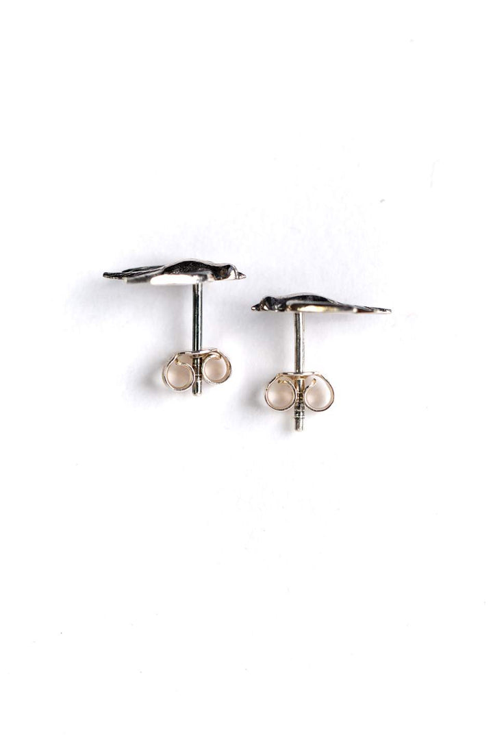 Sentiment Simple Stud Post Bird Earrings